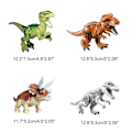 Miniatyrbild 3 av 5: 8x Jurassic World Dinosaurier T-Rex Figur Bausteine Blöcke Bestes Kindergeschenk mehrfarbig
