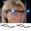 Pikkukuva 2 / 5: 2024 LED Suurennuslasi Seniorille, Lukulasit, USB Ladattava