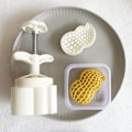 Miniatyrbillede 4 af 5: Månekakeform i Plastik - Sød Jordnøddestøbeform - Månekakeforme til Mellemaften - DIY Bageform til Månekake