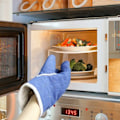 Miniatyrbild 3 av 5: -T-Audace Ugnshandskar Värmebeständiga - För Kök, Ugn, Grill - 1 Par - Blå
