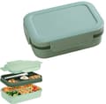 1-Pack - Bento Box i japansk stil - Stapelbar Bento Box - Mikrovågssäker - Grön - 2000ml