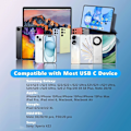 Miniatyrbilde 4 av 6: Lightning til USB-C-adapter for f.eks. iPhone 15 Second generation