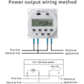 Miniatyrbilde 5 av 5: 12V 16A Programmerbar Timer, Digital Sokkel med 16 Programmer, LCD-Skjerm, Tyverisikring