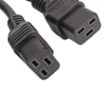 Miniatyrbillede 4 af 5: Dobbelt IEC320 C19 til C20 Strømkabel, Hun til Han Universal Y-Splitter Kabel, 12,6 Tommer