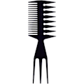 Miniatyrbild 1 av 5: 3-i-1 Kam för Män - Antistatisk Hårrulle med Bredtandad Design - Viktigt Grooming Verktyg