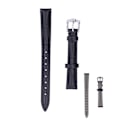 Miniatyrbillede 5 af 5: Urrem med spænde Udskiftning Unisex Urrem Reservedele Tilbehør Sort 24mm/0.94in