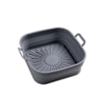 Miniatyrbillede 1 af 5: Air Fryer Madras Silikon Bageplade Genanvendelig, Grå