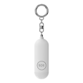 Miniatyrbilde 1 av 5: Lommealarm, Personlig Alarm med Strobe LED-Blitzsignal, 130dB Sirene Høy Alarm, USB Oppladbar Alarm Nøkkelring, Høy Alarm for Kvinner