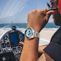 Miniatyrbillede 2 af 5: Ur til mænd, chronograph, vandtæt analogt armbåndsur