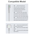 Miniatyrbild 4 av 5: PD Laddningskabel USB Typ-C till Magsafe 1 2 FÖR MAGSAFE 2 FÖR för Magsafe 2