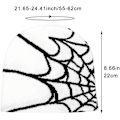 Miniatyrbillede 2 af 5: Spider Web Cap Beanie Uldblendt Hætte Y2k Street Cap Vinter Varmt Hætte Mode Hip Hop Skull Cap Til Mænd Kvinder Hvid White