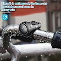 Miniatyrbillede 2 af 5: Elektrisk cykelhorn, elektronisk cykelklokke, 140db cykelhorn