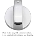 Miniatyrbild 4 av 5: 6 mm universal gasspisknopp i metall, universell spisvred för gasspis, spisugn, spis