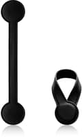 Väskklämma Robust Läderhållare med Säkerhetslås Lätta Krokar för Plånböcker Ryggsäckar Handväskor Resväskor Strandtillbehör och Semester (2-pack)