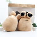 Miniatyrbilde 5 av 5: DB Hot Game My Pet Alien Pou Plysjleketøy Furdiburb Emotion Alien Kosedyr 22cm Fylt Pute Barnebursdags Julegave