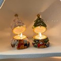 Miniatyrbilde 1 av 5: Liten bjørn juletre innendørs røykfri aromaterapi lys beste