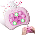 Miniatyrbild 1 av 6: Popspel Sensoriska Fidgetleksaker för Barn, Upp Fidget Popper Spel Tryck Bubbla Mönster Popping Spel, Pop it Spel Sensoriska Leksaker - Rosa