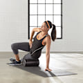 Pikkukuva 2 / 2: Basics Tiheä pyöreä foam roller harjoitteluun, hierontaan, lihasten palautumiseen - 12
