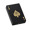 Miniatyrbillede 1 af 5: Poker Lighter Spade A Zink Legering Vindtæt UV Penge Kontrol Genopfyldbar Grøn Flamme Lighter Til Rejser Camping Udendørs, Meget Praktisk