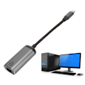 Pikkukuva 1 / 5: USB-C - Ethernet-sovitin, nopea liitä ja käytä, USB Type-C - RJ45 2,5G Gigabit Ethernet LAN -verkkosovitin