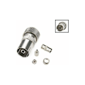 Miniatyrbillede 4 af 5: T-formet antenne splitter - 2-vejs antenne splitter - 2 DVB-T/BK stik