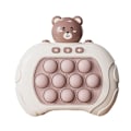Miniatyrbillede 1 af 7: Pop It Spil - Pop It Pro Lysende Spil Hurtig Tryk Fidget Spil Rosa Kanin brown