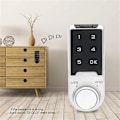 Miniatyrbild 3 av 5: Digitala envägsdödbultar, knappsatslås, elektronisk knappsats enkelcylindrig dödbult, digital kombination([HK])