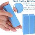 Miniatyrbild 3 av 5: 10 st nagelbufferblock, professionell 120 grit nagelslipblock