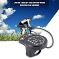 Miniatyrbillede 4 af 5: Kt-900s E-cykel LED Display Måler Vandafvisende Stik Display Kodetabel Universal 24v/36v/48v Elektrisk([HK])