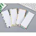Miniatyrbillede 1 af 5: (c)/#/4-pak magnetiske notesblokke til køleskab, magnetisk indkøbsliste med frugtdesign/#/
