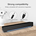 Miniatyrbillede 4 af 5: Computerhøjttalere Desktop Subwoofer Notebook Multimedia