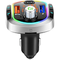 Pikkukuva 1 / 5: Auton Bluetooth 5.0 -lähetin latauksella