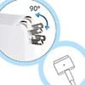 Miniatyrbilde 3 av 5: Mac Book Air Ladeadapter, AC 45W MagSafe 2 T-spiss Strømforsyningsadapter Ladeadapter Erstatning for Macbook Air 11/13 tommer