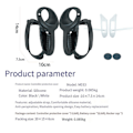 Miniatyrbilde 2 av 5: Håndtakdeksel for 3 Svettebestandig Touch Controller Silikonetui for Quest 3 VR Tilbehør ([HK])