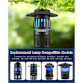 Miniatyrbilde 2 av 5: 4-pakke 41050 7W erstatningslamper for Dynatrap DT1050 DT1100 DT1250 1/2 Acre Erstatningslampe U-formet erstatningslamper for DynaTrap_Newway