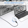 Miniatyrbild 4 av 5: USB C-HDMI Adapter 4K HUB Type C Adapter