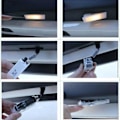 Miniatyrbild 5 av 5: 2 st LED-logoljusskugga projektor bildörrljus laser för A4-a6 A8 Q3/5/7 flerfärgad för Audi