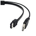 Miniatyrbillede 2 af 4: 2,5 tommer Harddisk SATA 22-pin til eSATA Data USB-drevet kabeladapter optimeret til SSD ([HK])