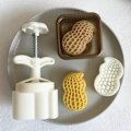 Miniatyrbillede 3 af 5: Månekakeform i Plastik - Sød Jordnøddestøbeform - Månekakeforme til Mellemaften - DIY Bageform til Månekake