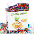 Miniatyrbilde 1 av 5: Vannperler Pakke Regnbue Miks 50 000 Perler, Voksende Kuler, Gele Vannperler for Barn Sansestimulerende Leke, Vaser, Planter, Bryllup og Hjemmedekor