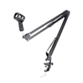 Miniatyrbillede 3 af 5: Mikrofonstativ Mikrofonarm Boom Arm Stativ Professionel Mikrofon Kompatibel Adapter, (1-delt)