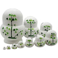 Miniatyrbillede 2 af 5: Russiske Panda Matryoshka Dukker - 10 Lag Håndmalede Nesting Dukker - Traditionelle Dekorative Samleobjekter