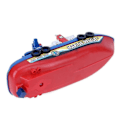 Miniatyrbild 2 av 4: Brandbåt Modell Elektronisk Vattenleksak Båt med Vattenpump Vattenspray Varningsljus