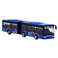 Miniatyrbillede 1 af 4: Barn Shuttle Buss Bil Legetøj Baby Træk Tilbage Legetøj Blue