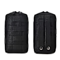 Pikkukuva 3 / 3: 2 kpl Taktiset Molle-taskut EDC-käyttötaskut Gadget-varustepussi Sotilasliivi Vyötäröpakkaus