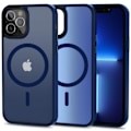 Pikkukuva 2 / 5: Tech-Protect iPhone 12 / 12 Pro Suojakuori MagMat MagSafe Matt Sininen