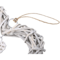 Miniatyrbillede 4 af 5: Dørkrans Pileflet Hjertekrans Hjerteformet Rattan DIY Håndværk *H