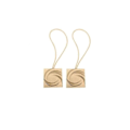 Miniatyrbillede 1 af 3: Gardinclips Magnetisk Gardinspænde Gardinclips Til Hjem Soveværelse Stue Kontor (Guld) 2 stk