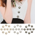 Pikkukuva 2 / 10: 10 kpl Helmivaate Napit Paita Napit KULTA 15MM 10kpl 10kpl kulta gold gold 15MM10pcs-10pcs