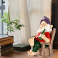 Miniatyrbillede 2 af 2: Sjov Havefe Statue Figurer Havepynt Dvärg